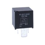 Power-Relais 12V, 70A, Schließer, mit Diode, vergossen