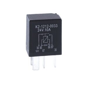 Micro Relay 24V, 10A, normally open, with diode, sealed
