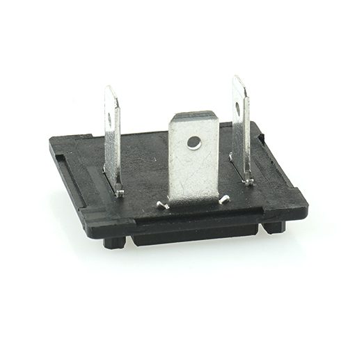 Relay Base 3-pole, 3x6.3mm, without printing