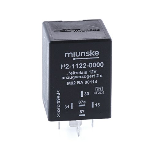 Zeitrelais 12V, 2s, anzugverzögert, potentialfrei
