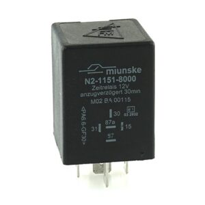 Zeitrelais 12V, 30min, anzugverzögert, potentialfrei