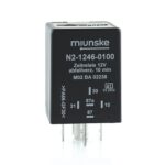 Zeitrelais 12V, NC 25A/NO 25A, 10min, abfallverzögert, nicht potentialfrei