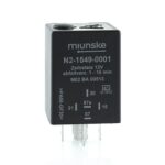 Zeitrelais 12V, NC 10A/NO 15A,  1…15min einstellbar, abfallverzögert, nicht potentialfrei,retriggerbar