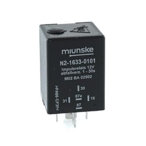 Impulsrelais 12V, 1...30 s, abfallverzögert, nicht potentialfrei, einstellbar