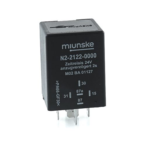 Zeitrelais 24V, 2s, anzugverzögert, potentialfrei