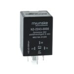 Zeitrelais 24V, NC 10A/NO 15A, 5min, abfallverzögert, nicht potentialfrei