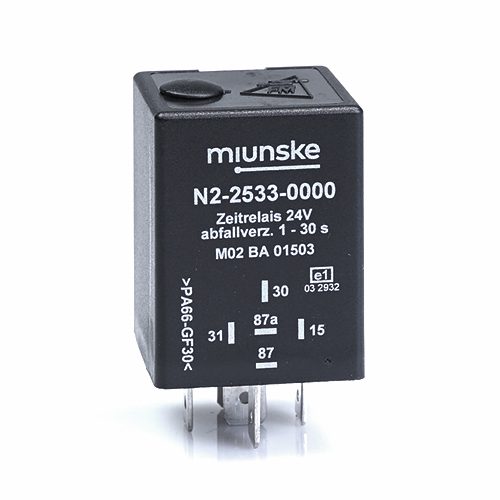 Zeitrelais 24V, 1...30s einstellbar, abfallverzögert, nicht potentialfrei