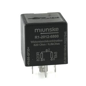 Widerstandskombination 820Ohm/6,8kOhm, je 0,6W