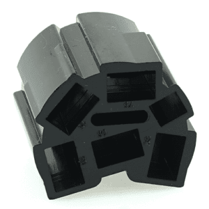 Central Plug connector for Rotary Switch, 6-pole