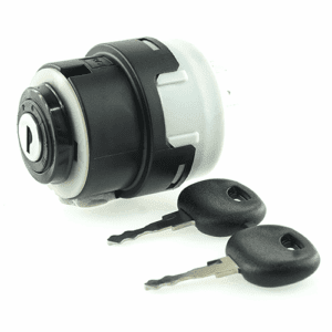 Heater Starter Switch, with start repeating lock, single key code, for central closings, with "P"- switch position