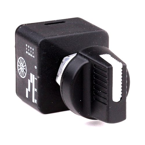 Drehschalter, 0-I-II-III/4 Schaltstufen, unbeleuchtet, IP53