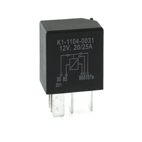 Mikro-Relais 12V, 20/25A, Wechsler