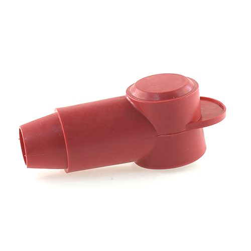 Gummipfeife, Leitungsdurchmesser 17,8mm, Kontaktdurchmesser 20mm, rot