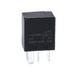 Micro Relay 24V, 10/15A, changeover contact, with diode