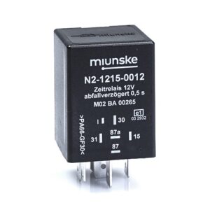 Zeitrelais 12V, 0,5s, abfallverzögert, potentialfrei, retriggerbar