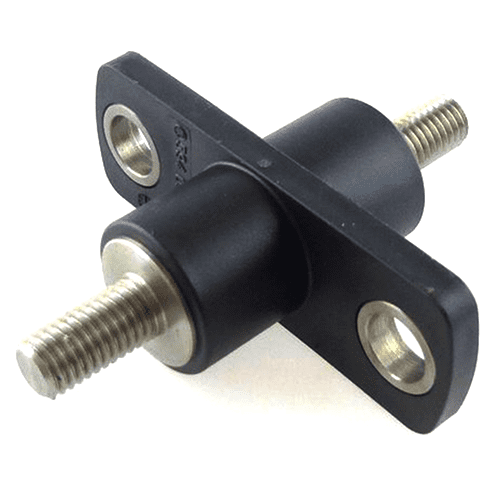 Duct Bolt 2x M10 x 20mm, stainless steel bolts, mounting hole 2x M10