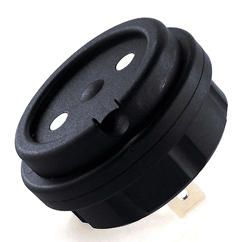 MagCode PowerPort 12V, Dose, Flachstecker 6,3mm, schwarz