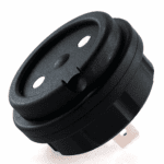 MagCode PowerPort 24V, Dose, Flachstecker 6,3mm, schwarz