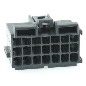 junior power timer housing, 21-pole (3x7), grey