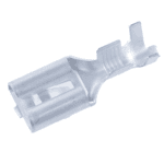 Flachsteckhülse 9,5mm, 4-6mm², mit Rastnase, Spule