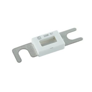 Strip Fuse 60mm, 500A, with ceramic housing