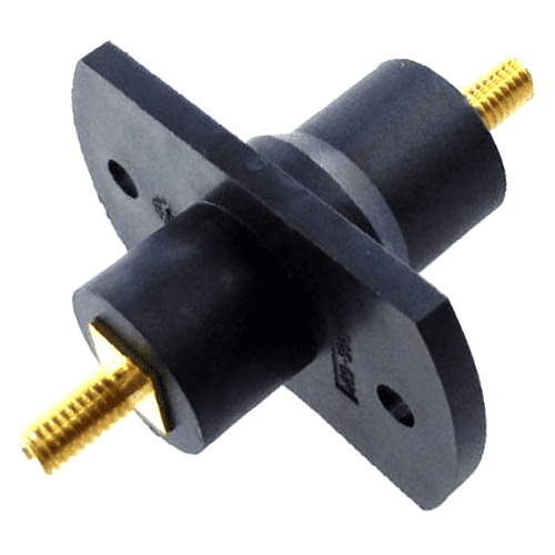 Duct Bolt 2x M8 brass tinned, mounting hole 2x M6