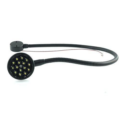 Leseleuchte, Schwanenhals, mit Touch LED, schwarz, Lichtfarbe weiß