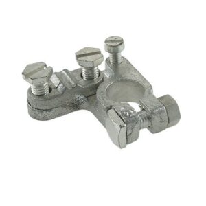 Batterieklemme "+", Klemmanschluss 16-120mm² unten rechts, Lichtkabelanschluss