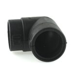 Wellrohr-Verbinder NW 23-22, 90°, schwarz