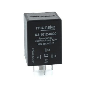 Voltage Monitoring Relay 12V, U(on) 12,8V, U(off) 12V, delayed