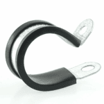 Befestigungsschelle für Wellrohr NW17, Befestigungsloch Ø 5mm, Metall