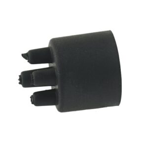 Wellrohrendkappe NW10 mit 5 Kabelauslässen