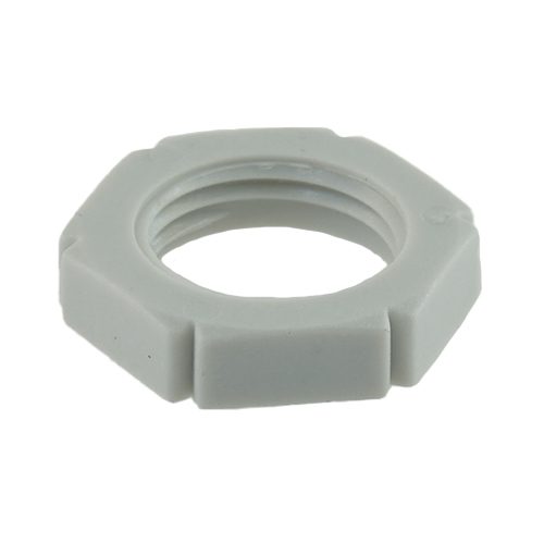 conduit lock nut PG9, grey