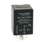 Switch-off Delayed Timer Relay 12V, 2min, no dry contact, retriggerable