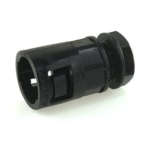 straight fitting with external fixed thread, NW17, M20, waterproof