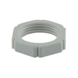 conduit lock nut PG13, grey