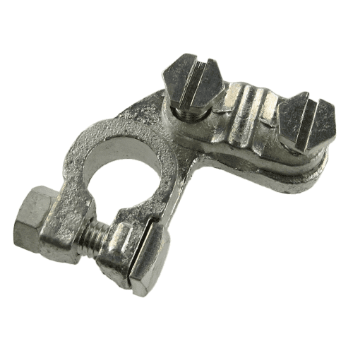 Batterieklemme "-", DIN 72331, Klemmanschluss 70-120mm² unten links