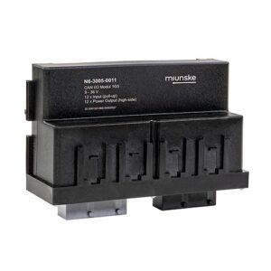CAN I/O-Module 1G5, 9-36V, 12 x Input (pull-up), 12 x Power Output (high-side), sealed