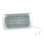 LED-Aufbaustrahler 116mmx60mmx16mm, 12V, verchromter Rahmen