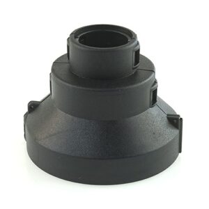 Inline Rundverteiler NW17 für Verteilerscheibe, schwarz