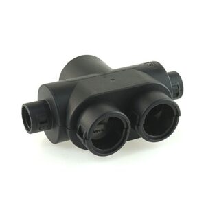 Mehrfach-Verteiler NW10-23-10-17-17, schwarz