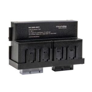 CAN I/O-Module 1G6, 9-36V, 12 x Input (7 x pull-down, 5 x pull-up), 12 x Power Output (6 x high-side, 6 x low-side), sealed