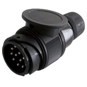 Trailer Plug 12V, 13-pole, plug (ISO 11446), screw type