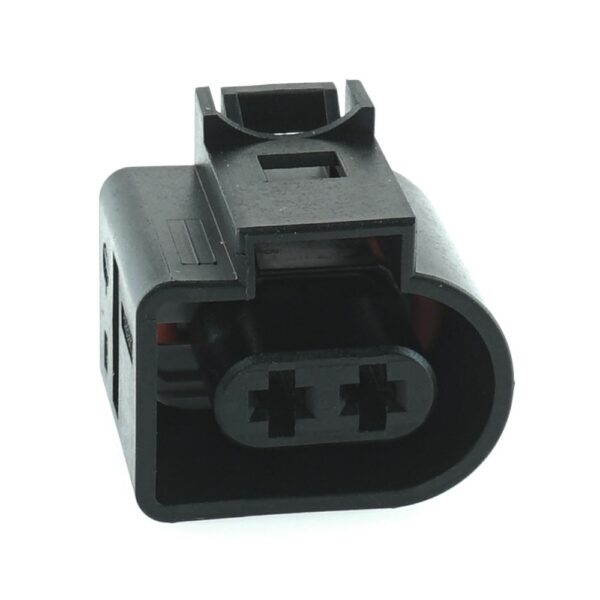 MCP Buchsengehäuse, 2-polig, Kodierung A, schwarz