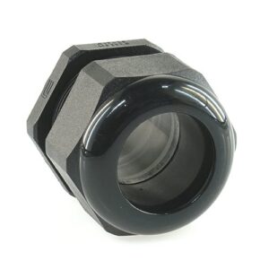 Kabelverschraubung für Gewinde M32, Klemmbereich Ø17-25mm, schwarz