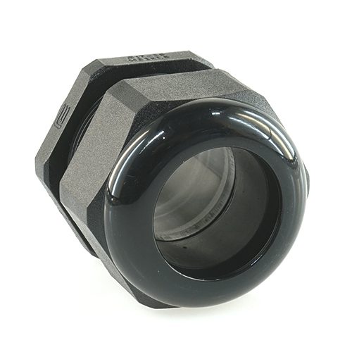 Kabelverschraubung für Gewinde M32, Klemmbereich Ø17-25mm, schwarz