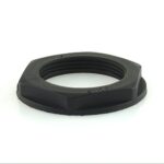 conduit lock nut M32, black