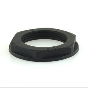 conduit lock nut M32, black