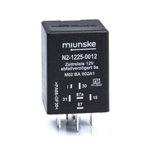 Zeitrelais 12V, 5s, abfallverzögert, potentialfrei, retriggerbar