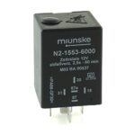 Switch-off Delayed Timer Relay 12V,  NC 10A/NO 15A, 2,5sec…60min, adjustable, no dry contact